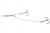 Inne akcesoria dla wędkarzy - Dozbrojka stalowa dł.14+4cm.15kg kotw.nr.2/0+1 (1) - miniaturka - grafika 1