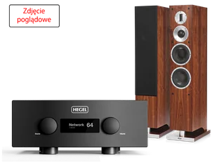 Hegel H600 (czarny) + Response K6 (rosenut) - Zestawy stereo - miniaturka - grafika 1