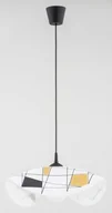 Lampy sufitowe - Freza lampa wisząca 1-punktowa czarna 60986 - miniaturka - grafika 1