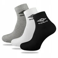 Skarpetki męskie - Skarpety UMBRO QUARTER 3-PAK - 39-42 - miniaturka - grafika 1