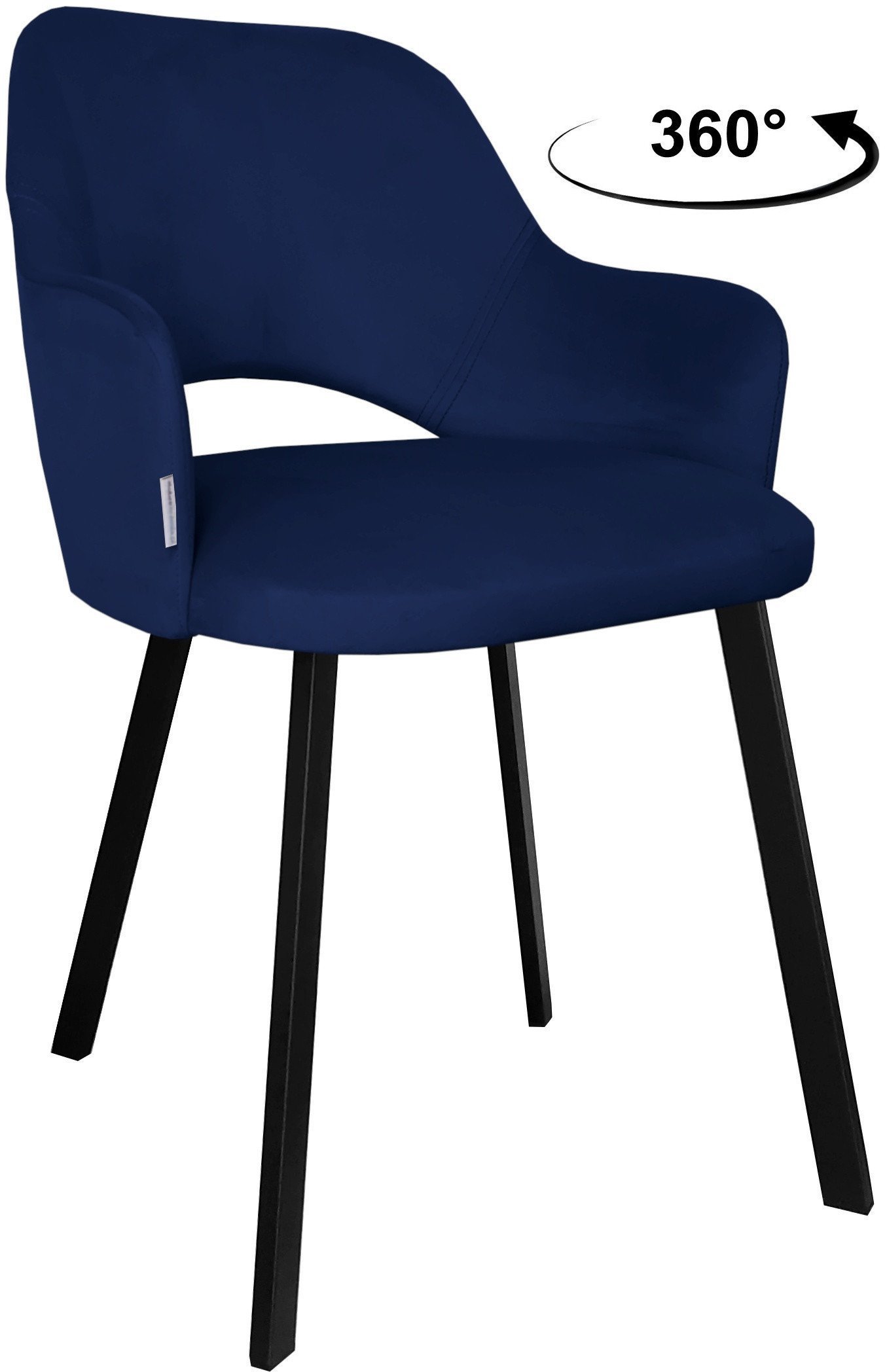 Krzesło obrotowe Milano podstawa Profil czarna MG16