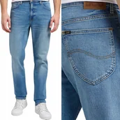 Spodnie męskie - Lee WEST Vintage Wear DżINS LUŹNE PROSTE MĘSKIE SPODNIE JEANSOWE W29 L30 - miniaturka - grafika 1