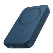 Etui i futerały do telefonów - Joyroom power bank 10000mAh 20W Power Delivery Quick Charge magnetyczna ładowarka bezprzewodowa Qi 15W do iPhone kompatybilna z MagSafe niebieski (JR-W020 blue) - miniaturka - grafika 1