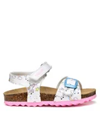 Buty dla dziewczynek - Geox Sandały B Chalki B922RA 0FCHH C1000 M Biały - miniaturka - grafika 1