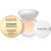 Pudry do twarzy - Eveline Cosmetics Wonder Match Puder utrwalający z ametystowym pyłkiem 6g - miniaturka - grafika 1