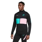 Kurtki męskie - Nike Męska kurtka sportowa FCB M NK I96 ANTHM TRK JKT CL, czarna/różowa wiązka/nowa zielona/(różowa wiązka) (bez przędzy - 3.), XS - miniaturka - grafika 1