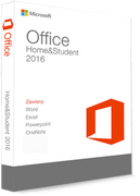 Programy biurowe - Microsoft Office 2016 Home & Student 32/64 Bit - klucz produktu (Key) - miniaturka - grafika 1