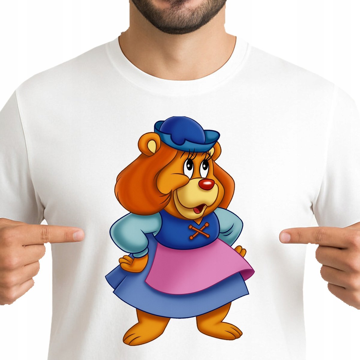 ŚMIESZNA KOSZULKA BUNIA GUMISIE stylowa i wygodna PREMIUM XL 3499