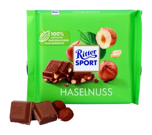 Ritter Sport, czekolada mleczna, orzechy, 100g - Czekolada - miniaturka - grafika 1