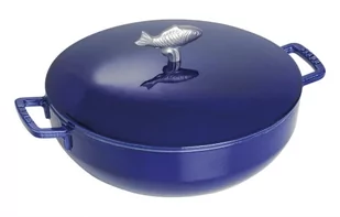 Staub Garnek żeliwny do zup rybnych Cocotte Special 4,65 L niebieski 40510-326-0 - Garnki - miniaturka - grafika 1