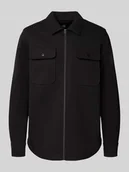 Kurtki męskie - Kurtka koszulowa o kroju regular fit z zamkiem błyskawicznym - miniaturka - grafika 1