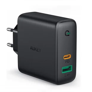Aukey Ultraszybka ładowarka sieciowa 2xUSB Power Delivery 1xUSB A+1xUSB C 60W 5.4A PA-D3 - Ładowarki do telefonów - miniaturka - grafika 14