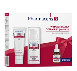 Pharmaceris N Vita-Capilaril krem nawilżająco-wzmacniający SPF20 50 ml + Nutri-Capilaril intensywny krem odżywczy 50 ml + C-Capilix koncentrat z wit. C 15 ml [ZESTAW] - Zestawy kosmetyków damskich - miniaturka - grafika 1