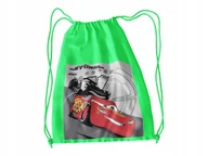 Torby szkolne - WOREK DO SZKOŁY WF/BUTY CZERWONE AUTO AUTA + IMIĘ - miniaturka - grafika 1