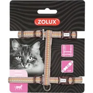 Szelki dla kotów - Tetra ZOLUX Szelki nylon regul TEMPO kol brązowy - miniaturka - grafika 1