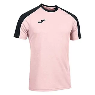 Koszulki męskie - Joma Męski T-shirt z krótkim rękawem, Eco Championship T-Shirt, różowy, granatowy, XL - grafika 1