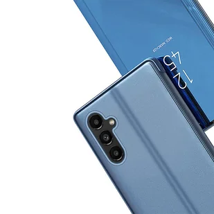 Clear View Case etui Samsung Galaxy A54 5G pokrowiec z klapką różowe - Etui i futerały do telefonów - miniaturka - grafika 4