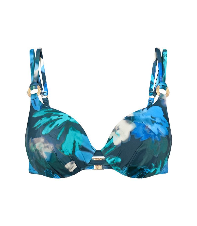 Biustonosz kąpielowy Triumph usztywniany Summer Fleur WP-40B