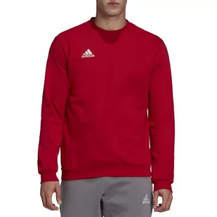 Bluza adidas Entrada 22 HB0577 - czerwona - Adidas - Bluzy sportowe męskie - miniaturka - grafika 1