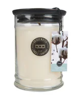Świece - Bridgewater Candle Bridge Water Candle Large Jar White Cotton 524 G BW032088 - miniaturka - grafika 1