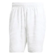 Spodenki męskie - Spodenki męskie adidas Club Graphic Short White/Grey XL - miniaturka - grafika 1