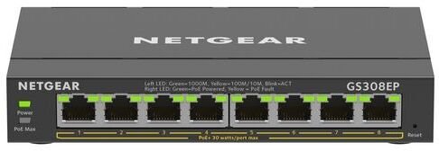 Switch NETGEAR 8PT GE Plus Switch W/POE+