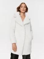 Płaszcze damskie - Guess Futro W3BL67 WF8R2 Écru Regular Fit - miniaturka - grafika 1