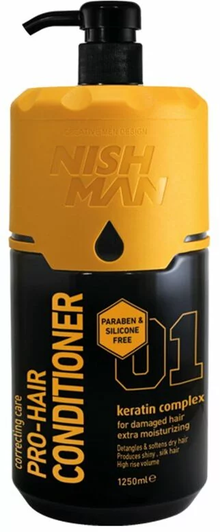 NishMan Nishman Keratin Complex Odżywka regenerująca z keratyną do włosów dla mężczyzn 1250ml 16481