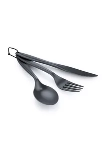 ZESTAW SZTUĆCÓW 3 PC RING CUTLERY SET-GREY - Akcesoria turystyczne - miniaturka - grafika 1