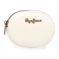 Portfele - Pepe Jeans Lena Portfel Biały 11,5x8,5x1,5 cm Skóra syntetyczna, Biały, Monedero, portmonetka - miniaturka - grafika 1