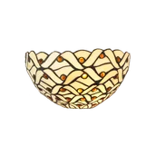 Lampy ścienne - Kinkiet witrażowy TIFFANY 1X40W E14 225 PREZENT - miniaturka - grafika 1