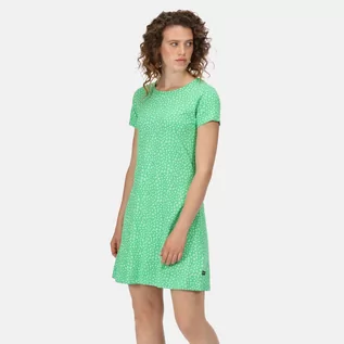Sukienki - Regatta Damska Sukienka Balia Zielony, Rozmiar: 46 - grafika 1
