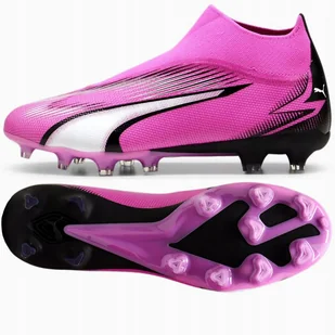 Buty Puma Ultra Match+ LL FG/MG 107759-01 różowy 46 - Piłka nożna - miniaturka - grafika 1
