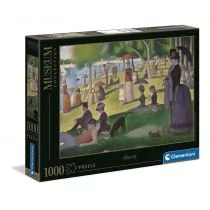 Clementoni Puzzle 1000 elementów. Museum. Seurat. Niedzielne popołudnie na wyspie Grande Jatte - Puzzle - miniaturka - grafika 1