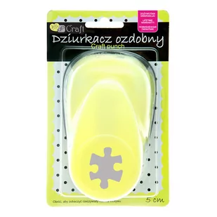 Dziurkacz Ozdobny 5 cm Puzzle - Scrapbooking - miniaturka - grafika 1