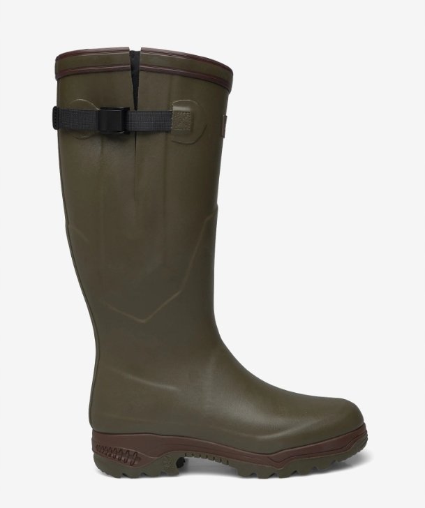 AIGLE KALOSZE MĘSKIE ZIELONE WYSOKIE WSUWANE 43 16DA
