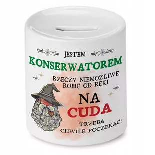 Skarbonka Dla Konserwatora na Urodziny na Prezent z Nadrukiem ze Zdjęciem - Skarbonki - miniaturka - grafika 1