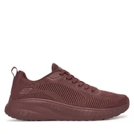 Sneakersy damskie - Sneakersy Skechers Bobs Squad Chaos-Face Off 117209/PLUM Fioletowy - miniaturka - grafika 1