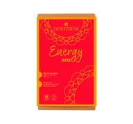 Zestawy kosmetyków damskich - Orientana Energy Box ZESTAW Krem do twarzy na dzień i noc - Żeń szeń indyjski 40 g + Zawieszka zapachowa z wosku sojowego 32g - miniaturka - grafika 1
