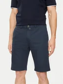 Spodenki męskie - Pierre Cardin Szorty materiałowe C3 34770.5002 Granatowy Regular Fit - miniaturka - grafika 1