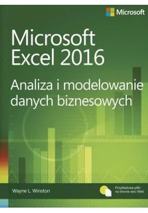 APN PROMISE Wayne L. Winston Microsoft Excel 2016. Analiza i modelowanie danych biznesowych - Aplikacje biurowe - miniaturka - grafika 2