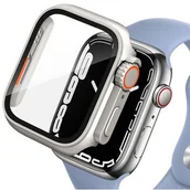 Akcesoria do smartwatchy - Tech-Protect Defense360 do Apple Watch 7/8 (45mm) titanium/orange - miniaturka - grafika 1