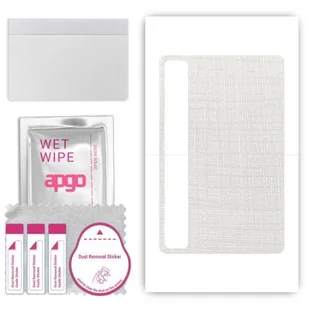 folia naklejka skórka strukturalna na TYŁ do TCL TAB 8 LE - Tkanina Biała - apgo SKINS - Akcesoria do tabletów i e-booków folia naklejka skórka strukturalna na TYŁ do TCL TAB 8 LE - Tkanina Biała - apgo SKINS - Akcesoria do tabletów i e-booków - miniaturka - grafika 1