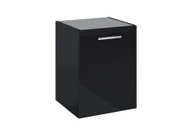 Szafki łazienkowe - Szafka łazienkowa pod blat Roca Kwadro Plus 40 cm czarny połysk A857974351 - miniaturka - grafika 1