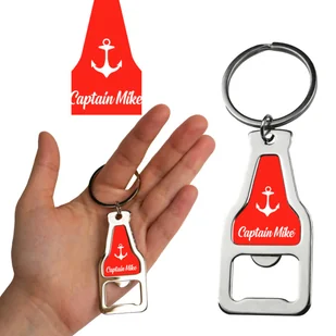 Marynistyczny BRELOK do kluczy OTWIERACZ do piwa Zawieszka CAPTAIN MIKE - Breloki Marynistyczny BRELOK do kluczy OTWIERACZ do piwa Zawieszka CAPTAIN MIKE - Breloki - miniaturka - grafika 1
