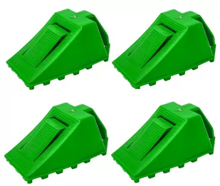 Kliny pod koła z blokadą (1 szt. niebieski) - Inne urządzenia budowlane - miniaturka - grafika 1