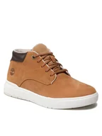 Buty dla chłopców - Timberland Trzewiki Seneca Bay Chukka TB0A2CT22311 Brązowy - miniaturka - grafika 1
