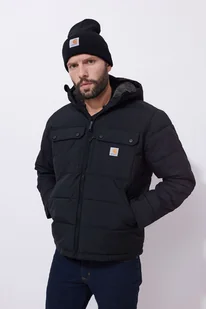 Kurtka Puchowa Carhartt Montana BLACK - Kurtki męskie - miniaturka - grafika 1