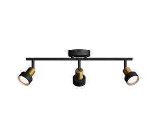 Philips - Oświetlenie punktowe CONDUIT 3xGU10/5W/230V czarne/mosiądz - Lampy sufitowe - miniaturka - grafika 1