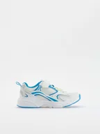 Buty dla chłopców - Reserved - Sneakersy na rzepy - biały - miniaturka - grafika 1